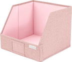 VIVIDECOR Open Front Trapezoid Closet Bins 12x12x10 – Easy Access Shelf - Image 9