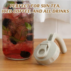 Soligt Glass Mason Jar Pitcher - Image 6
