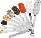 Measuring Cups and Spoons Set, Stainless Steel Measuring Cups Set, Dry 7 - Image 4