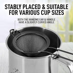 Zulay Kitchen 304 Stainless Steel Fine Mesh Strainer - Image 4
