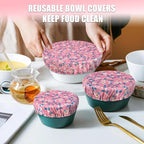 wegreeco Elastic Reusable Bowl Covers - Image 6