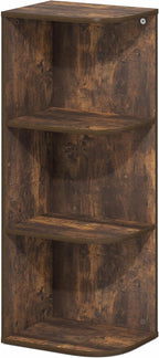 Furinno PASIR Book Shelf, 3-Tier Corner Bookshelf - Image 6