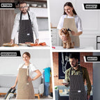 Janmercy 24 Pcs Aprons for Women Men - Image 6