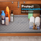 Winisok Silicone Under Sink Mat 28" x 19", kitchen Essentials and Gadgets - Image 3