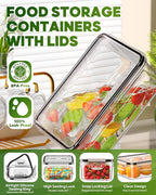 KEMETHY 60 PCS Food Storage Containers - Image 3