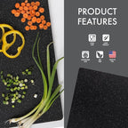 Dexas Superboard Reversible Pastry Board, 14 x 17 Inches, Midnight Granite Color - Image 4