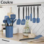 Coukre Silicone Kitchen Cooking Utensils Set - Image 6