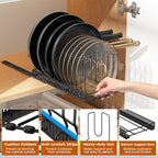 Housolution 2 Pack Pull Out Pot and Pan Organizer - Image 4