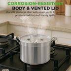 NutriChef 8 Qt Heavy-Duty Stockpot - Image 5
