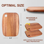 Small Acacia Wood Cutting Boards - Image 3