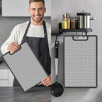 Double Sided Cutting Board, Food Grade, Scratch Resistant Mesh, Large Size - Image 6