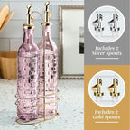 COOK WITH COLOR Glass Olive Oil Bottle Dispenser - Image 4