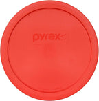 Pyrex 325-PC Blue 2.5Qt, 323-PC Red 1.5Qt 322-PC Blue 1Qt Mixing Bowl Lids - Image 3