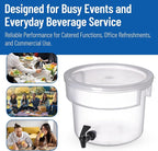 Carlisle FoodService Products Round Beverage Dispenser Drink Dispenser - Image 7