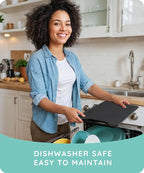 Cutting Boards for Kitchen, Plastic Cutting Board Set of 3, Dishwasher Safe - Image 5