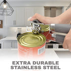 Manual Can Opener with Magnet, Heavy Duty Hand Can and Bottle Opener with - Image 7