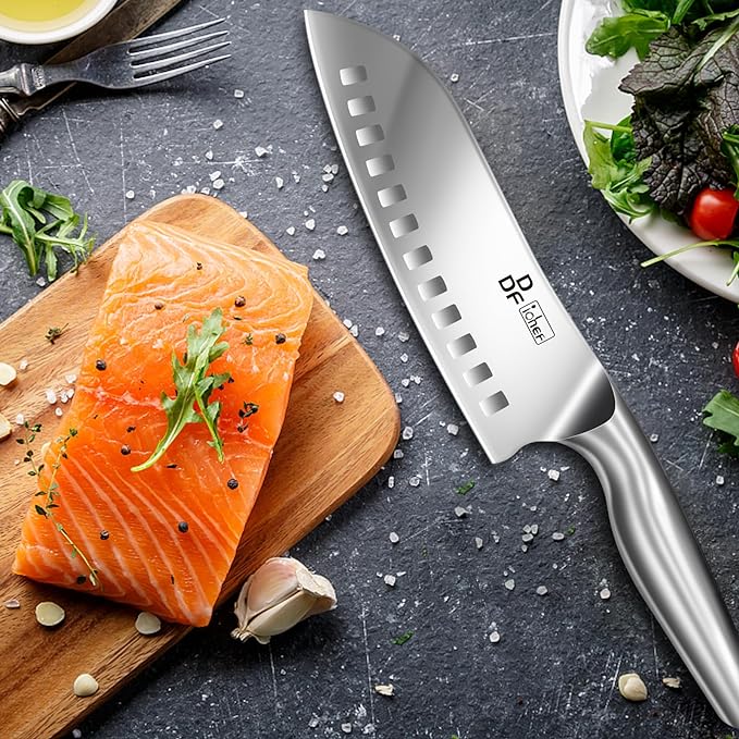 DDF iohEF Kitchen Knife, Chef's Knife In Japanese Stainless Steel Professional - Image 6