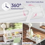 SWTYMIKI Sponge Holder for Kitchen Sink - Image 2