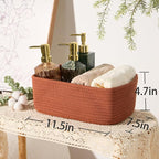 MiniArk Small Storage Baskets for Organizing | Closet Organizer Bins | Shelf - Image 3