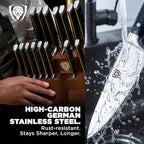 Dalstrong 18-Piece Gladiator Colossal Knife Block Set — German High-Carbon Steel - Image 3