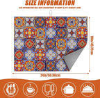 Talavera Mexican Tiles Dish Drying Mat - Image 2