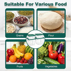 4 Pack 2QT & 4QT Food Storage Containers - Image 6