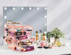 Sorbus Acrylic Makeup Organizer Set, 7-Drawer Vanity & Countertop Cosmetic - Image 2
