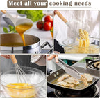E-far Silicone Cooking Utensils Set, 10-Piece Heat Resistant Kitchen Utensils - Image 6