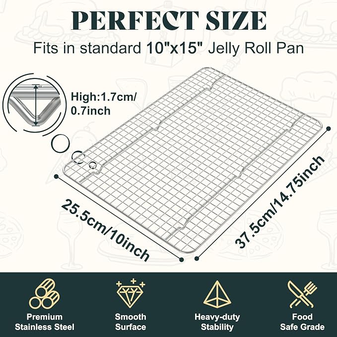 Cooling Racks for Cooking and Baking - Image 2