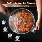 SENSARTE Ceramic Nonstick Frying Pan Skillet - Image 5