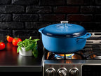 Lodge Essential Enamel Cast Iron Dutch Oven - Image 4