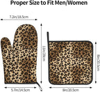 Leopard Print Oven Mitts - Image 3