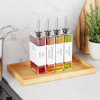 New England Stories Kitchen Cooking Oil Dispenser Set, Olive Oil and Vinegar - Image 2
