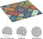 Retro Boho Dish Drying Mat 16x18 Inch, Microfiber Absorbent Fast Dry Mat - Image 3