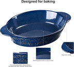 Dafuceramic Casserole Dishes for Oven Sets of 3, Ceramic Oval Baking Dish - Image 5