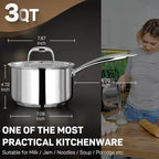 Ciwete 3 Qt Saucepan with Lid - Image 3