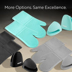 Restaurantware 2-Piece Silicone Oven Mitts Set 1 Case of 13.98 x 7.28 x 1.57 - Image 5