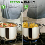 NutriChef 8-Quart Stainless Steel Stock Pot - Image 3