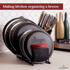 Cuisinel Pot Lid and Dish Organizer Rack - Image 5
