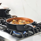 Farberware Glide Ceramic Nonstick Saute Pan / Frying Pan / Fry Pan - Image 10