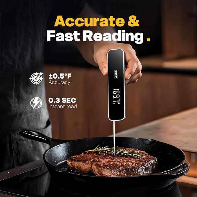 0.3S Instant Read Meat Thermometer – Digital Food Thermometer - Image 2