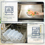 KITHELP 60-Piece Large Food Storage Containers Set - Image 4
