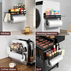ZUNTO 2pcs Magnetic Paper Towel Holder - Image 4