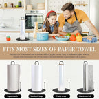 20Pack Paper Towel Holder, Bulk Black Paper Towel Holder Stand Countertop - Image 6