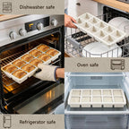 Ice Cube Tray with Lid – 3 Pack 2 Tbsp Ice Trays - Image 5