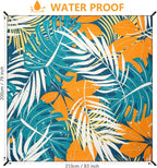 HIHOHO Beach Blanket Waterproof Sandproof Extra Large Beach Mat 79" X - Image 2