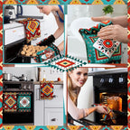 Jingmore 6 Pcs Kitchen Decor Set Accessorie Farmhouse Kitchen Towels Pot - Image 4