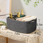 MiniArk Small Storage Baskets for Organizing | Closet Organizer Bins | Shelf - Image 3