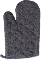 DII Basic Terry Collection 100% Cotton Quilted, Oven Mitt, Mineral Gray - Image 6