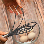 Flat Whisks Stainless Steel, 3 Pack 10''+11''+12'' Set Premium Sturdy-6 - Image 3